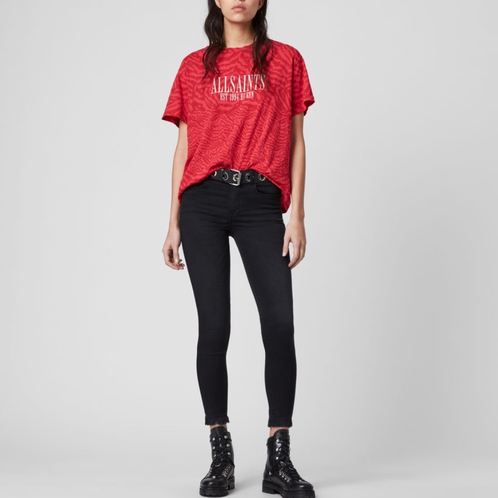 AllSaints Remix Bennie T-Shirt Size XS ($75) - Picture 4 of 8